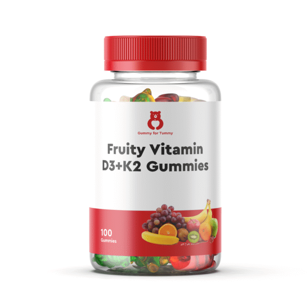 Fruity Vitamin D3+K2 Gummies